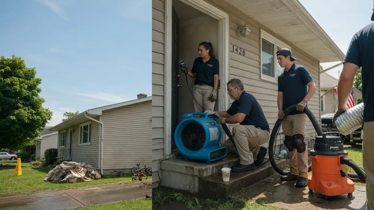 Water Damage Restoration in Sandborn, IN near me